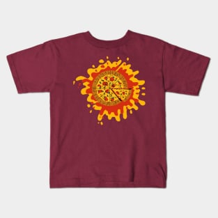 Pizza is love Kids T-Shirt